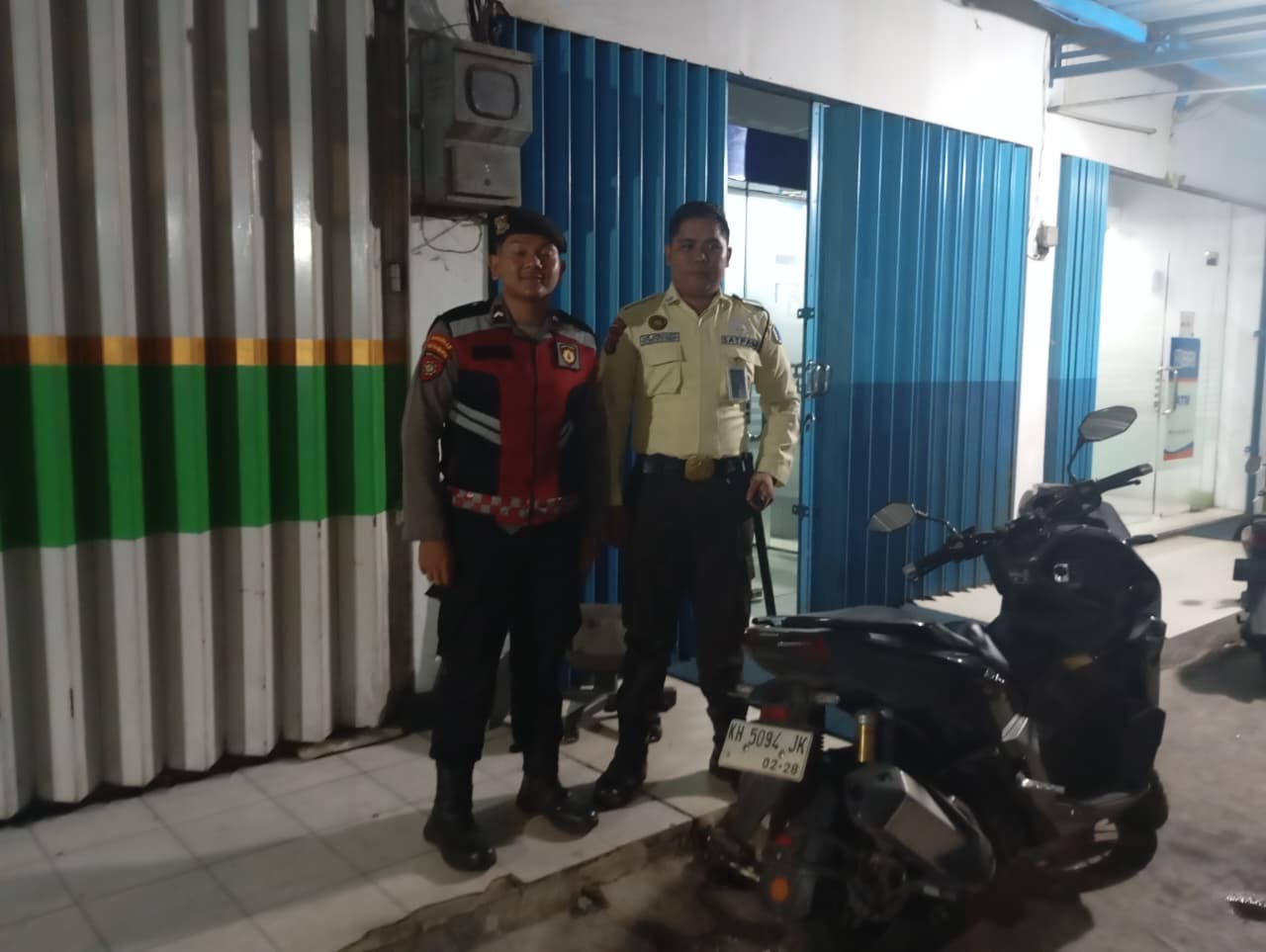 Samapta Polresta Palangka Raya Gencarkan Patroli Dialogis di Perbankan