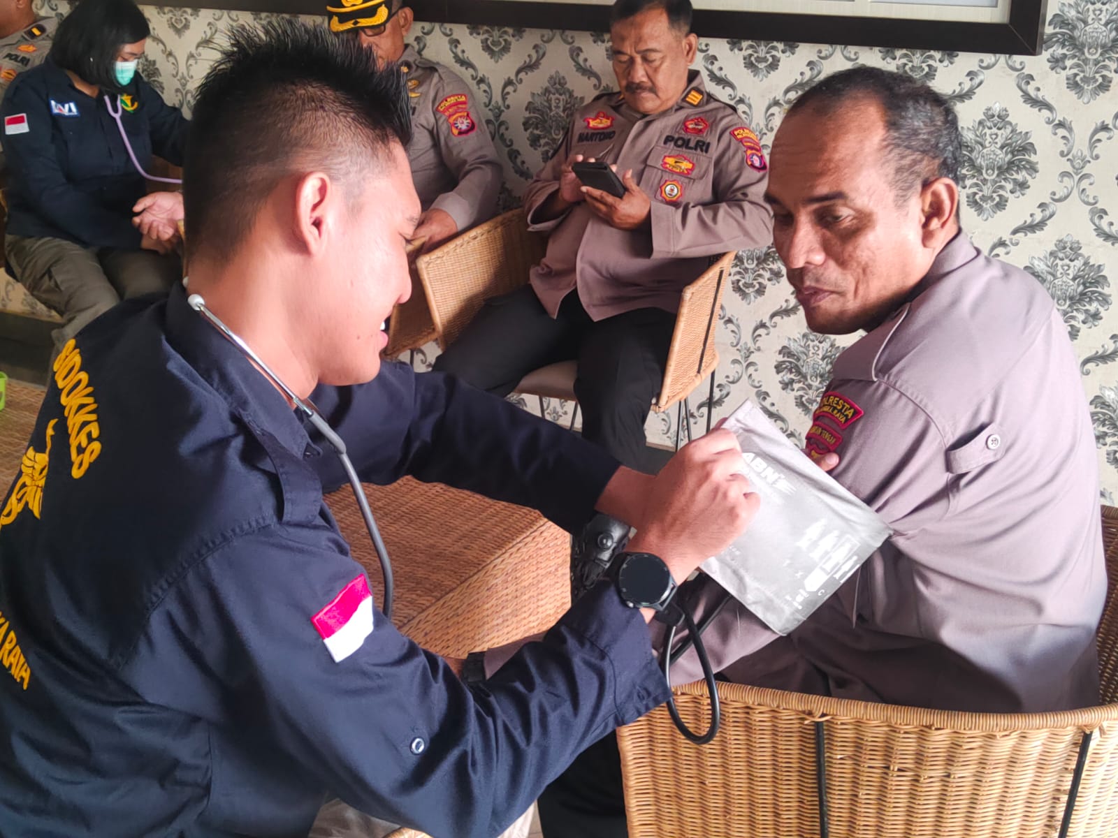 Layanan Kesehatan Internal, Sidokkes Polresta Palangka Raya Sediakan Rikkes bagi Personel