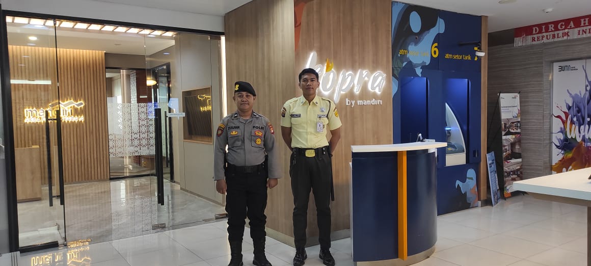 Satpamobvit Polresta Palangka Raya Intensifkan Pengamanan di Area Perbankan