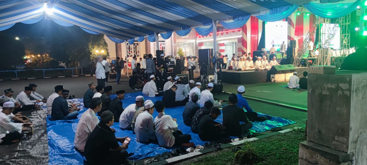 Rangkaian Pengamanan Polresta Palangka Raya Sukses Kawal Tabligh Akbar Kebangsaan