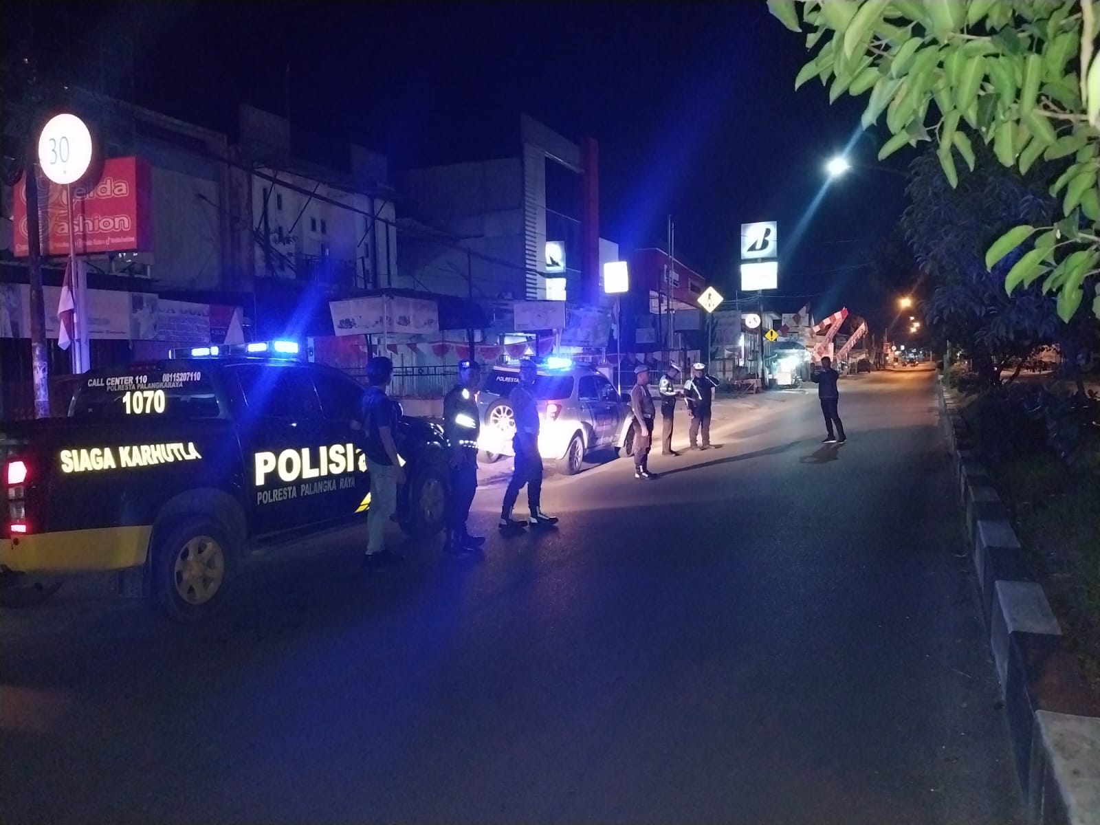 Tekan Kejahatan Jalanan, Polresta Palangka Raya Gelar Patroli Kamtibmas