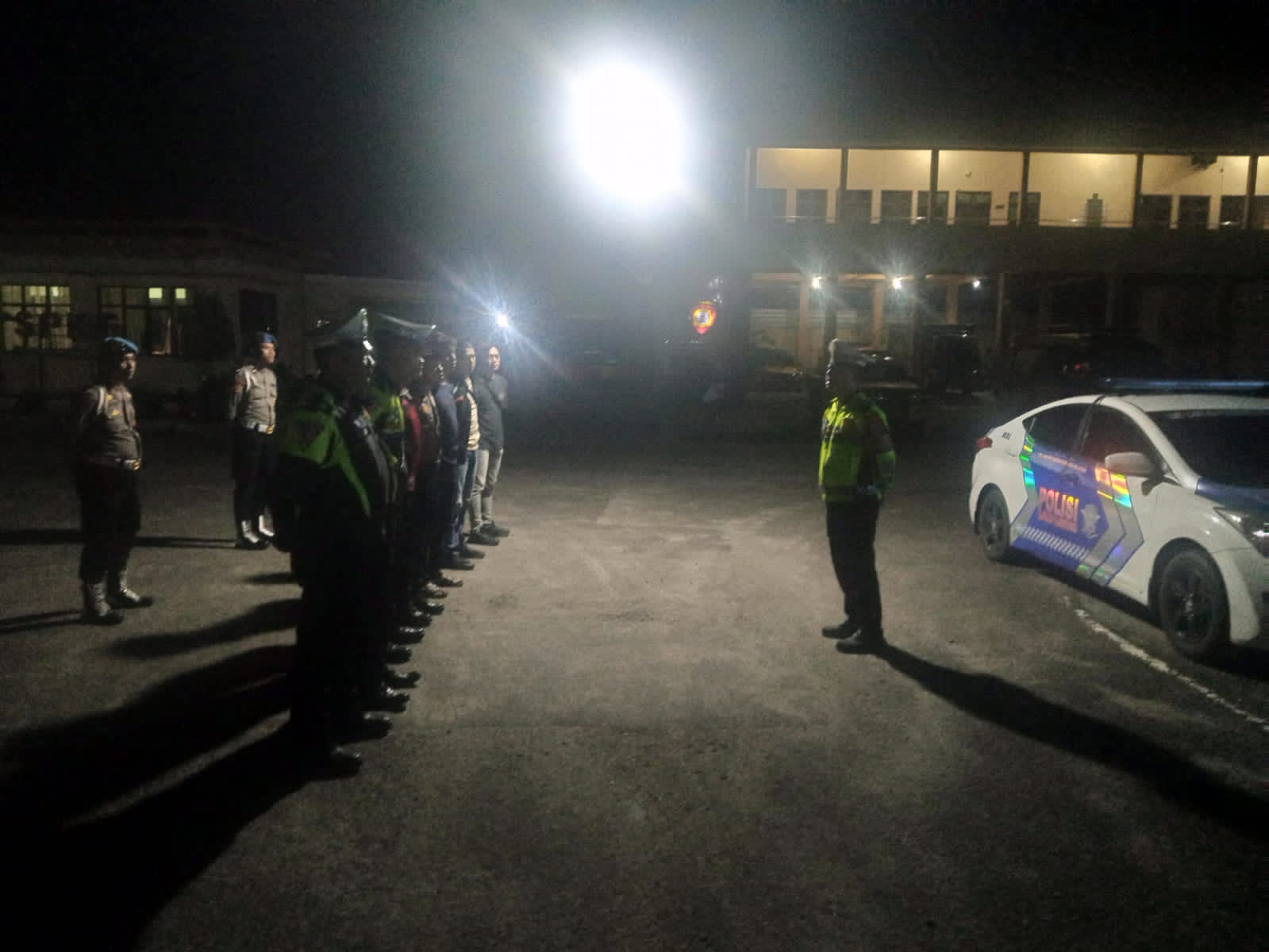 Samakan Persepsi, Polresta Palangka Raya Apel Kesiapan Patroli Harkamtibmas