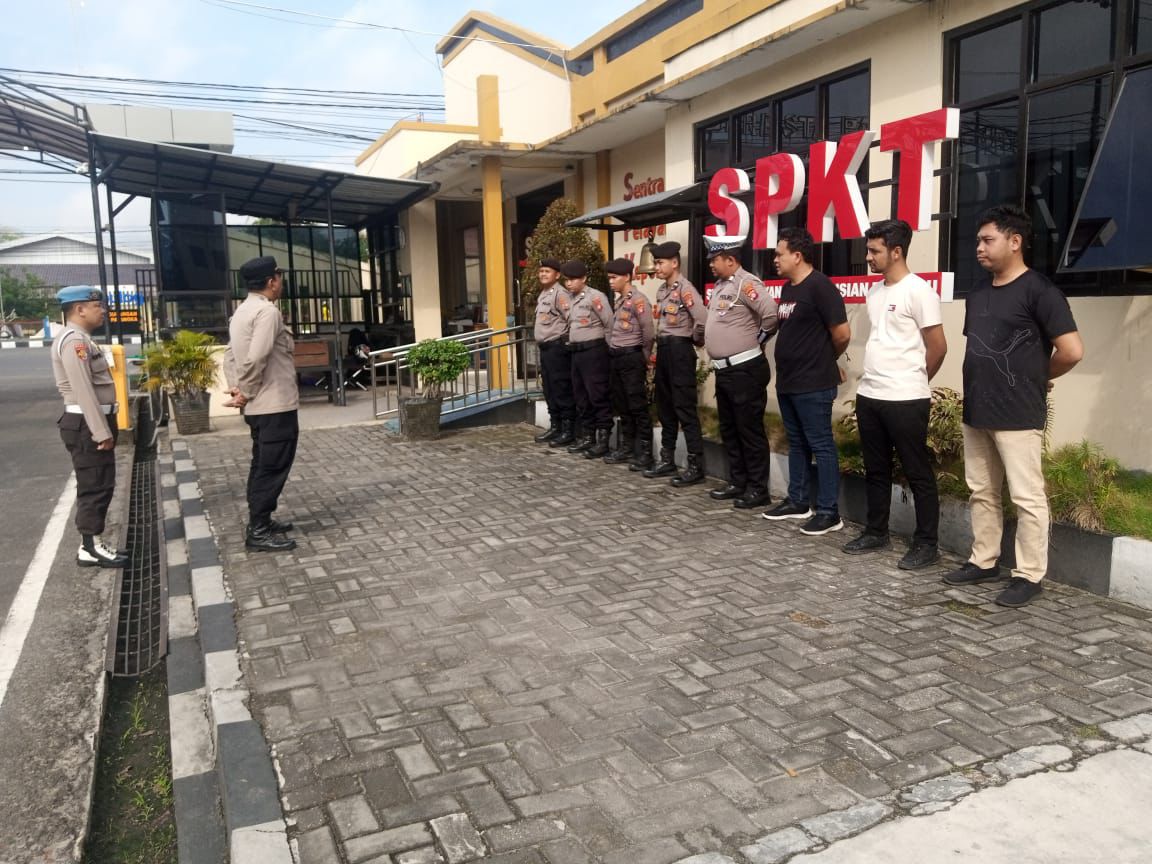 Polresta Palangka Raya Gelar Serah Terima Jaga untuk Pastikan Kesiapsiagaan Personel