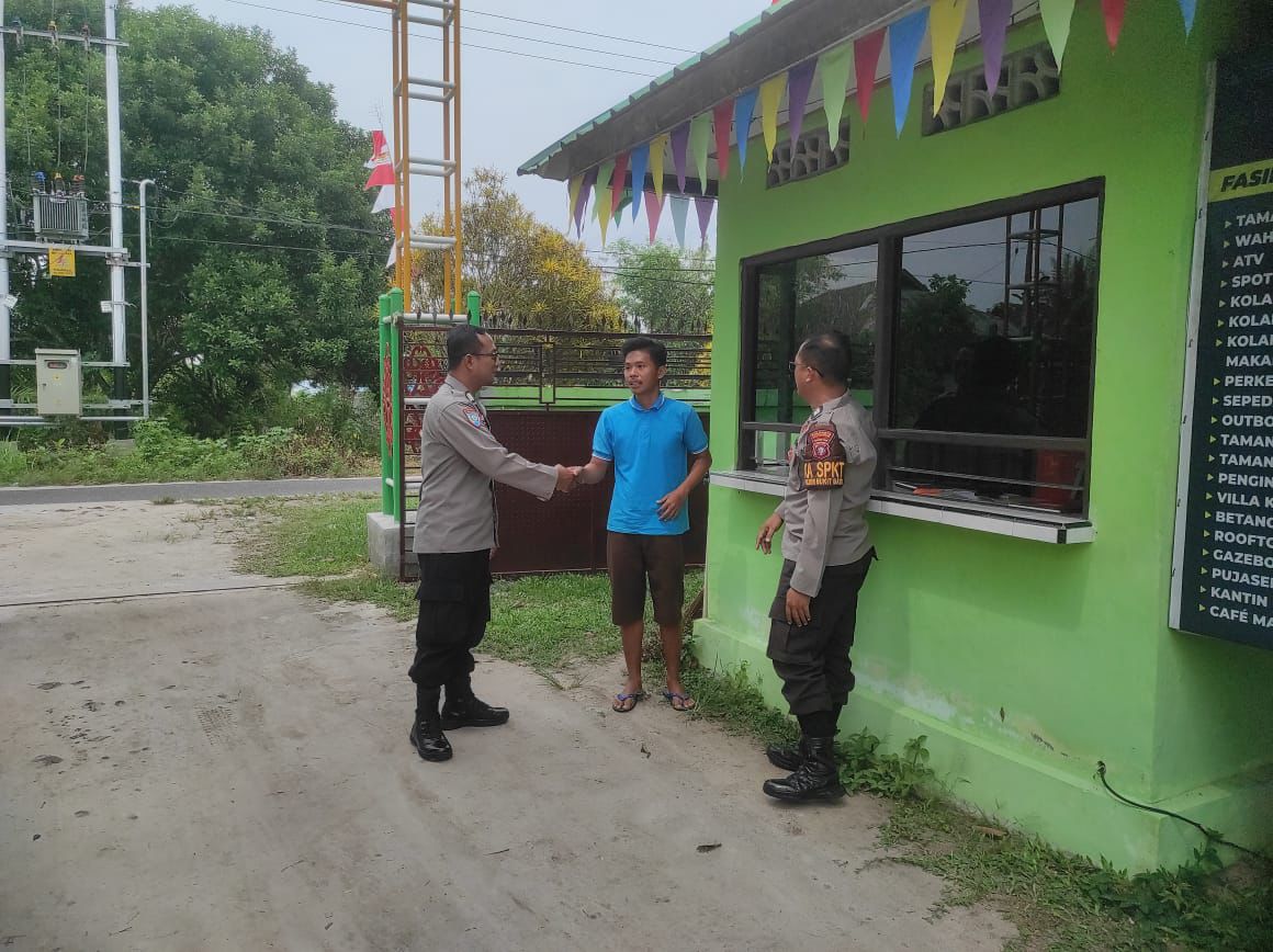 Hadirkan Rasa Aman, Polsek Bukit Batu Patroli di Manasa Agro