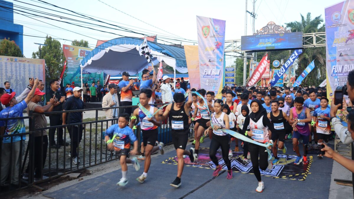 BNN Run V2 2025: Lari 6K Jadi Ajang Gaya Hidup Sehat dan Perlawanan terhadap Narkoba