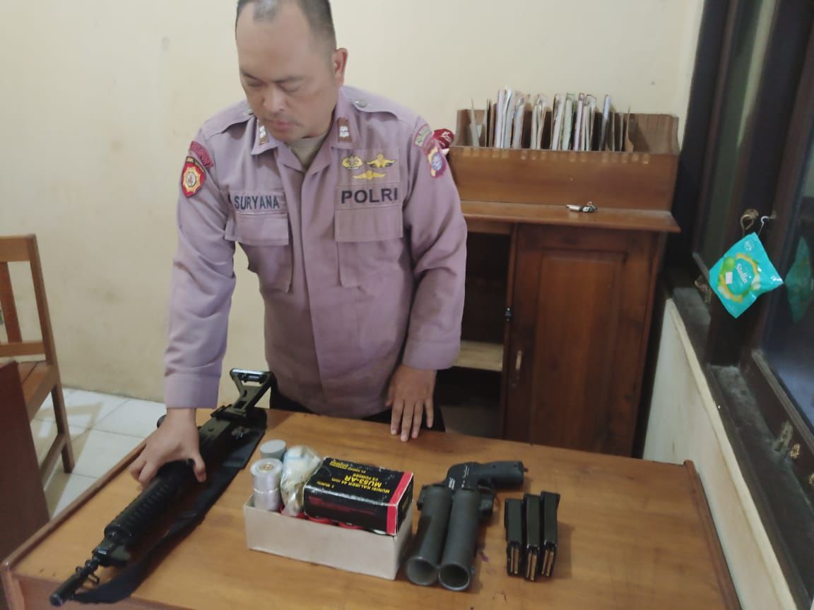 Maksimalkan Pelayanan, Polsek Sabangau Cek Inventaris Penjagaan