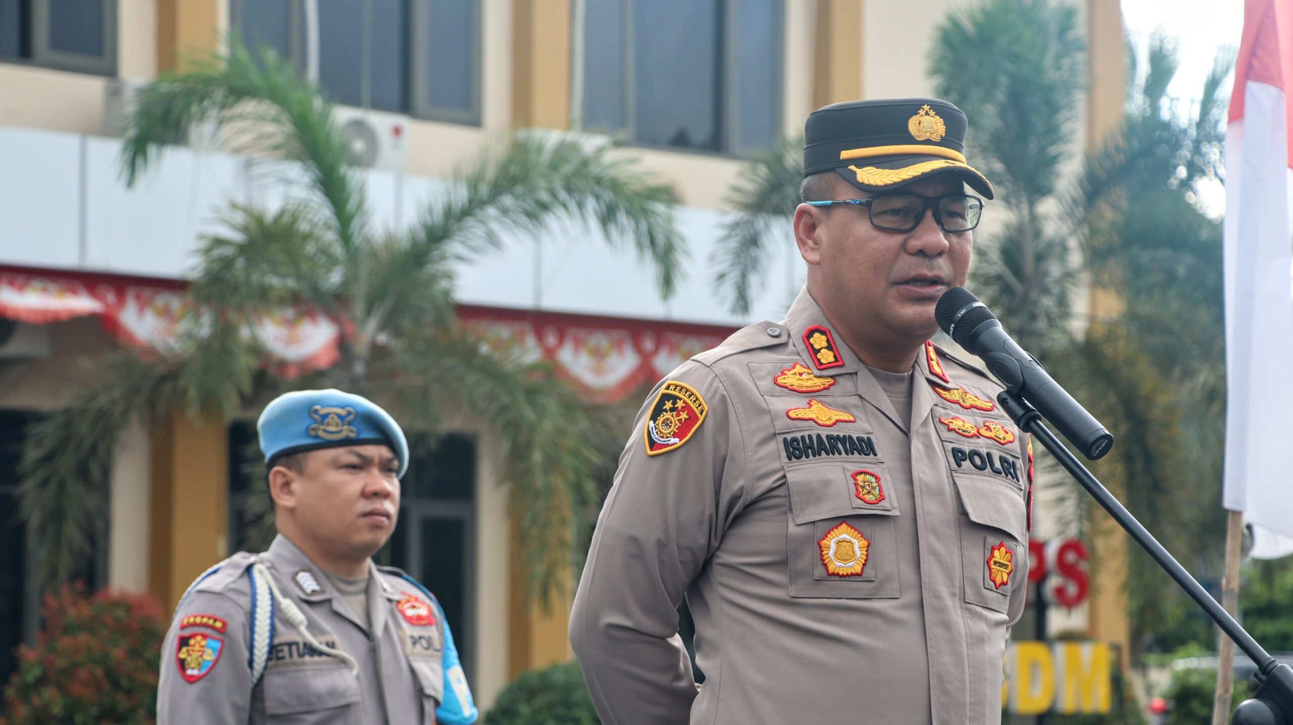 Pimpin Apel Pagi, Wakapolresta Palangka Raya Tegaskan Hindari Segala Bentuk Pelanggaran