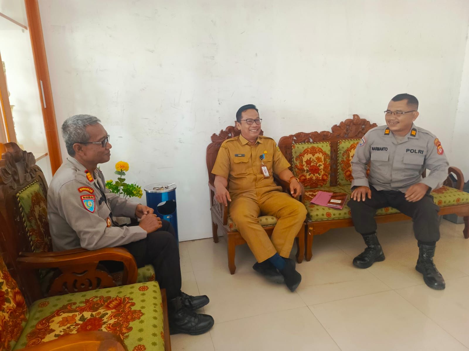 Satbinmas Polresta Palangka Raya Fasilitasi Kelompok Tani Ajukan Bantuan ke Dinas Pertanian