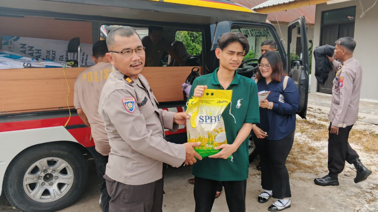Polresta Palangka Raya Bersinergi dengan Bulog Gelar Gerakan Pangan Murah