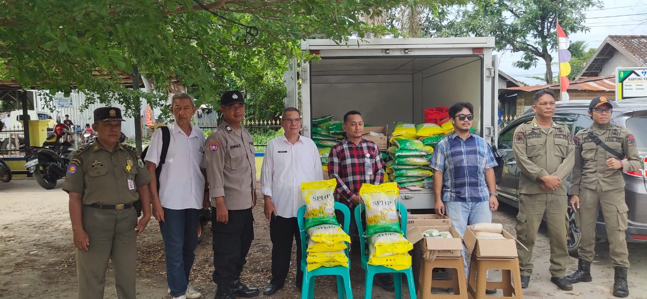 Dukung Asta Cita, Polsek Sabangau Dampingi Gerakan Pangan Murah di Kelurahan Sabaru