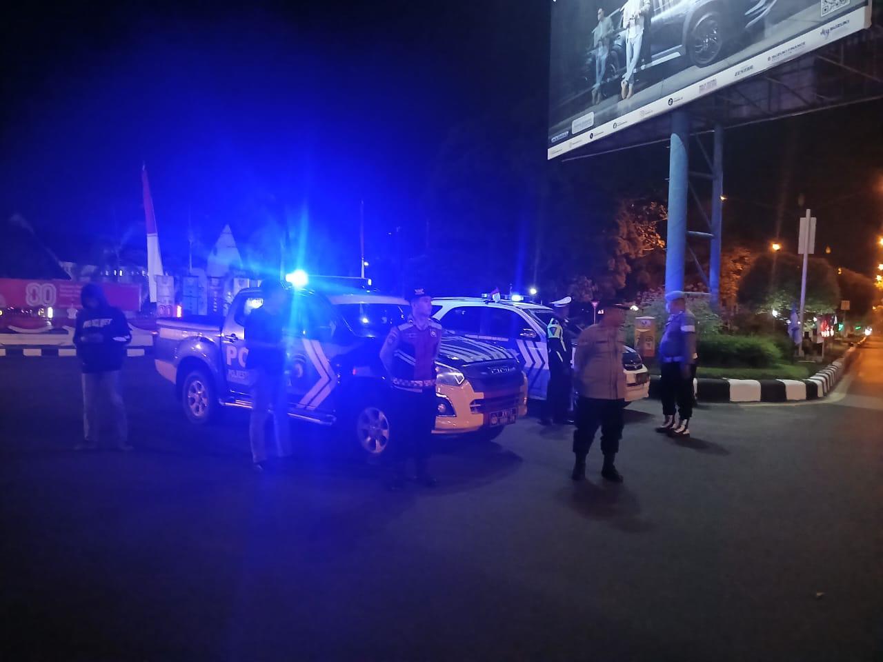 Wapawas serta Piket Fungsi Polresta Palangka Raya Gelar Patroli Cegah Kejahatan Jalanan