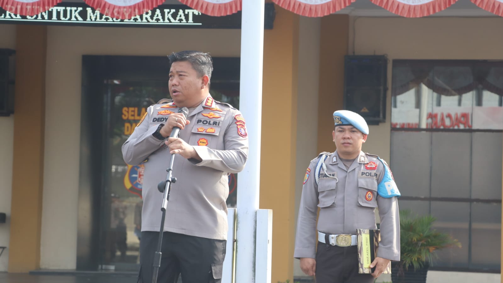 Polresta Palangka Raya Gelar Apel Siaga 1, Kapolresta Tekankan Kedisiplinan Personel