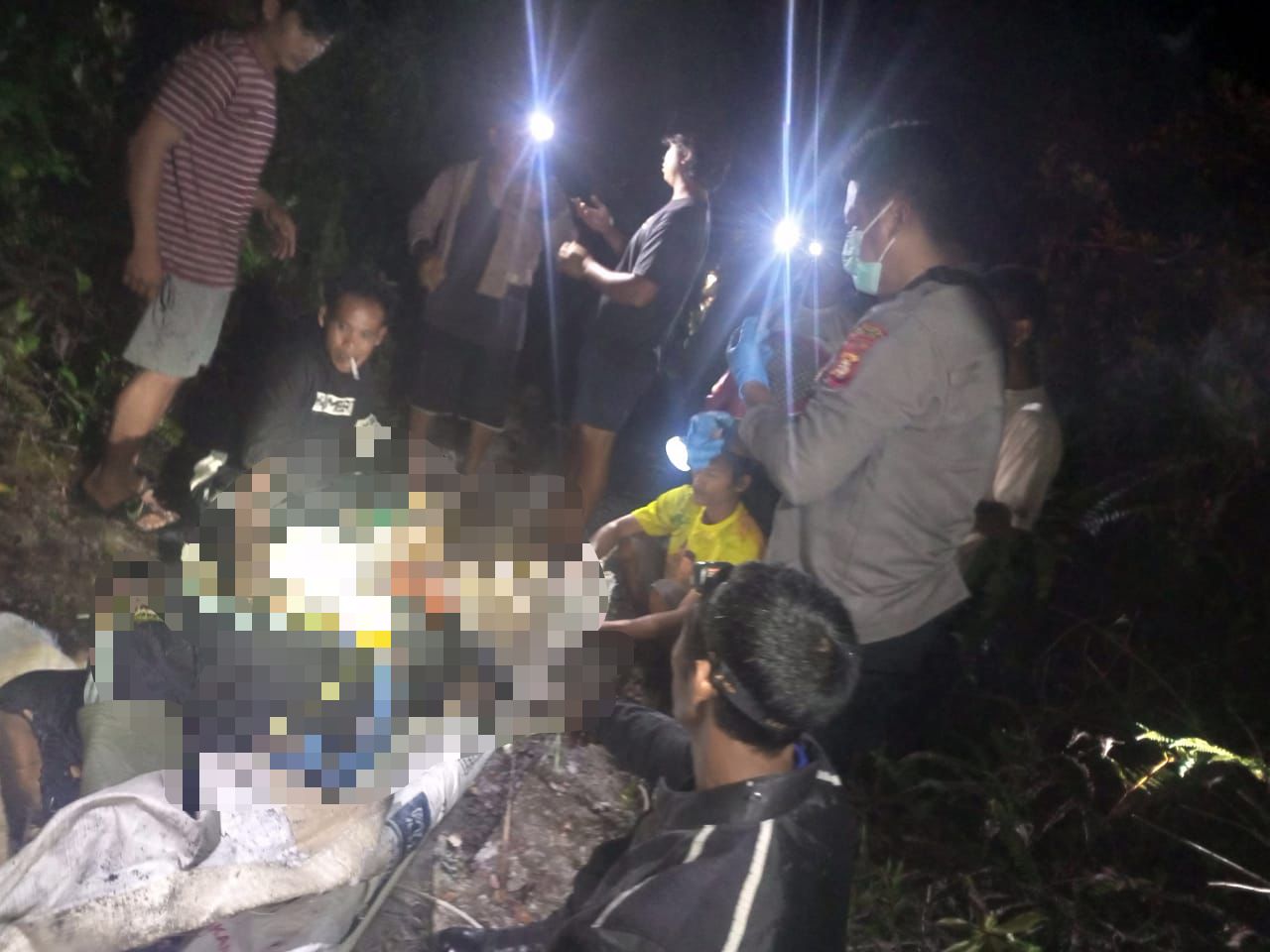Polsek Rakumpit Tanggapi Laporan Warga Temukan Pria Tewas