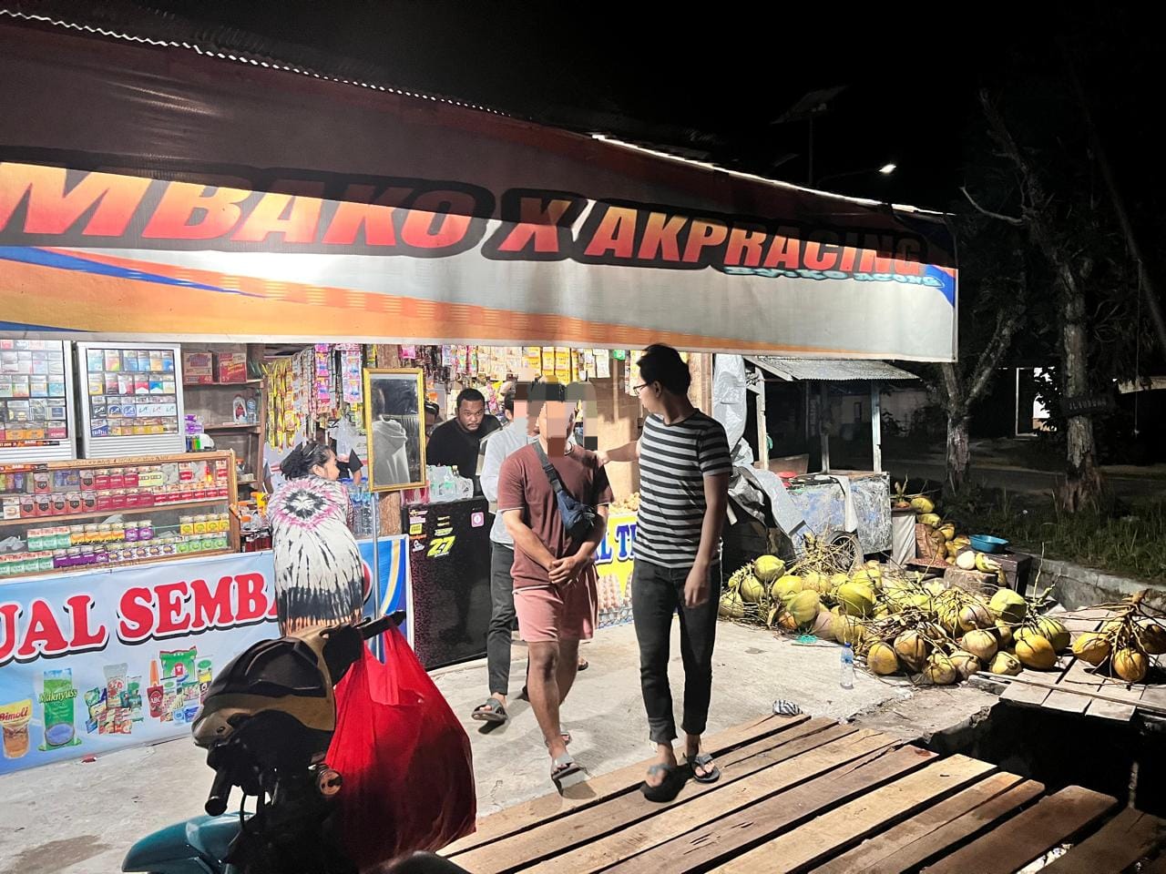 Polresta Palangka Raya Amankan Empat Pelaku Judi Domino di Kereng Bangkirai