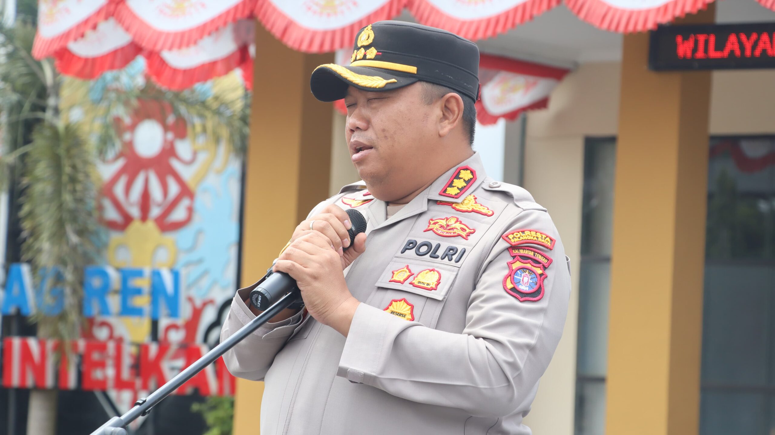 Pimpin Apel Siaga, Kapolresta Palangka Raya Arahkan Personel Perketat Sispam Mako