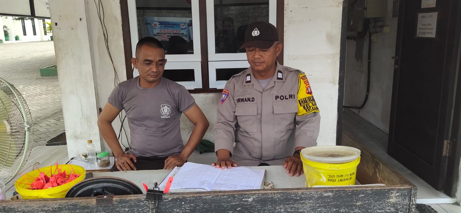 Polsek Sabangau terus Jamin Kamtibmas di Gudang SKK