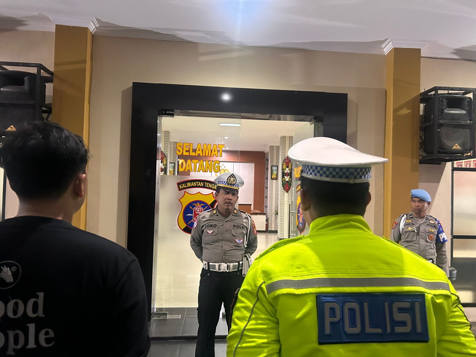 Bentuk Kesiapsiagaan, Wapawas Polresta Palangka Raya Pimpin Apel Malam