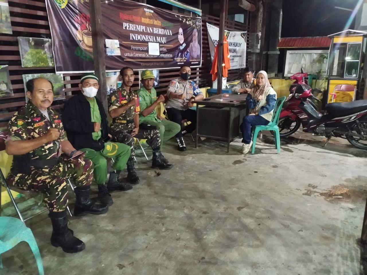 Pasca HUT RI ke-80, Polsek Sabangau Intensifkan Blue Light Patrol Jaga Kamtibmas