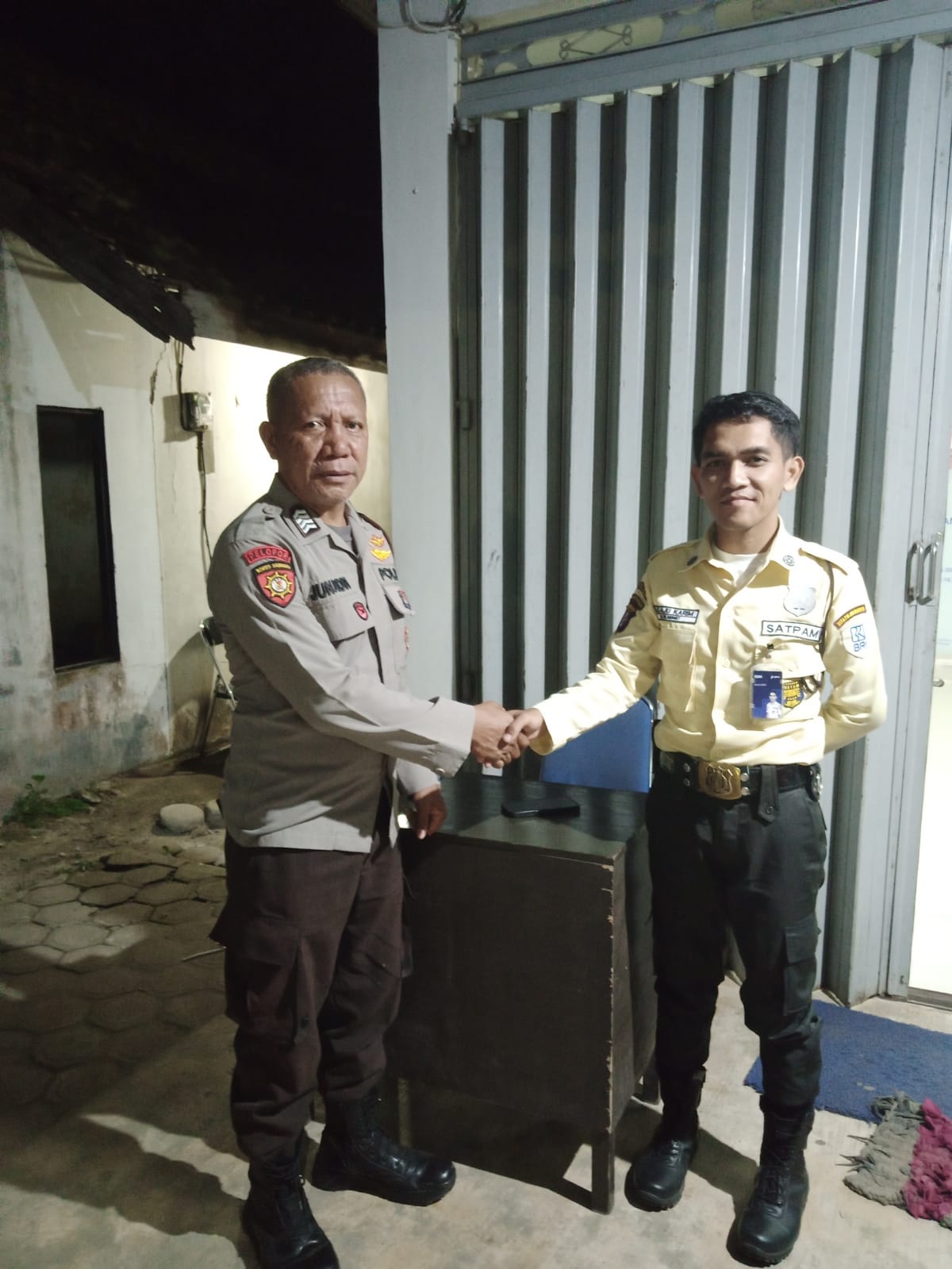 Dengan Patroli, Polsek Sabangau Optimis Cegah Kriminalitas di Kantor Unit Kalampangan