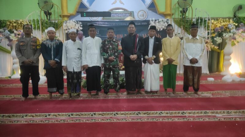 Polsek Bukit Batu Hadiri Peringatan Maulid Nabi Muhammad SAW 1447 H di Masjid Al-Amin Banturung