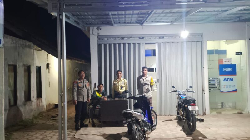 Akhir Pekan, Polsek Sabangau Sharing Kamtibmas dengan Satpam BRI Kalampangan