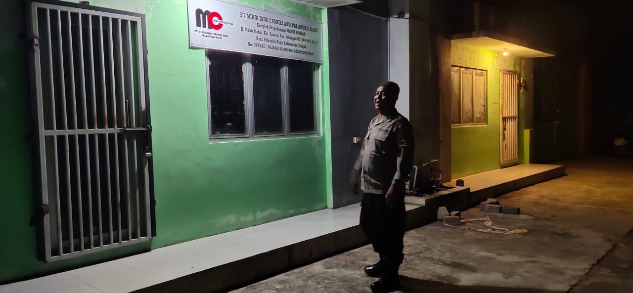 Patroli Dialogis Polsek Sabangau Sambangi Area Pergudangan Kalampangan