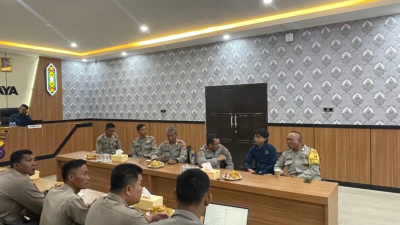 Polresta Palangka Raya Ikuti Rakor Ketahanan Pangan Bersama BPS Secara Daring