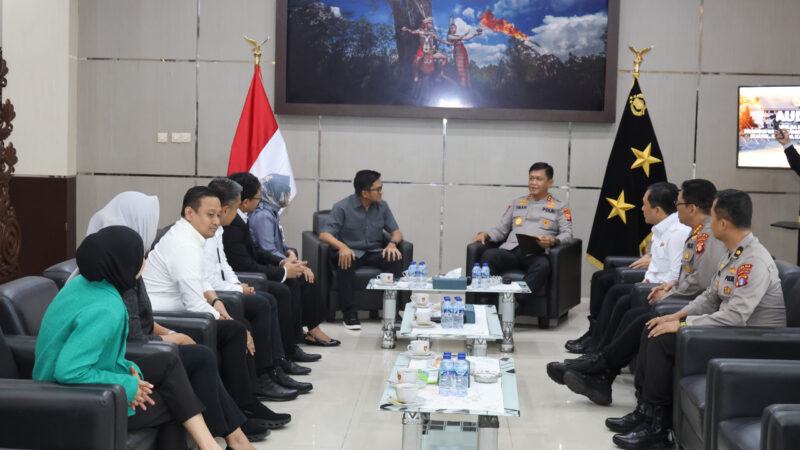 Perkuat Kerjasama, Kapolda Kalteng Sambut Hangat Audiensi RCEO BRI Regional Kalimantan
