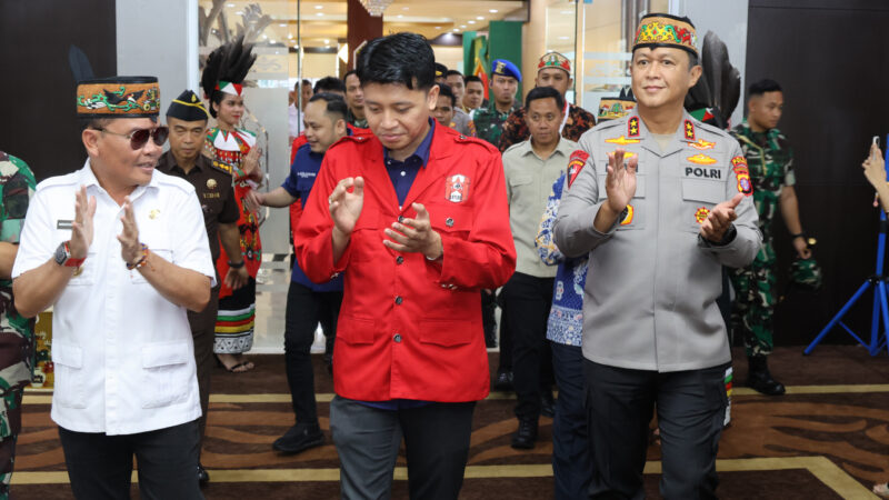 Perkuat Sinergi, Kapolda Hadiri Pelantikan dan Rapimda Pengurus DPD GMNI Kalteng