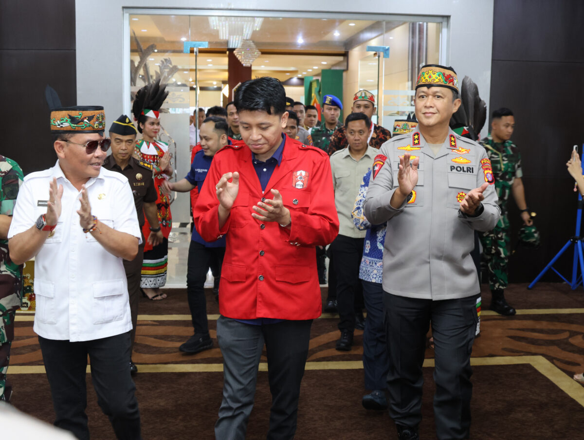 Perkuat Sinergi, Kapolda Hadiri Pelantikan dan Rapimda Pengurus DPD GMNI Kalteng