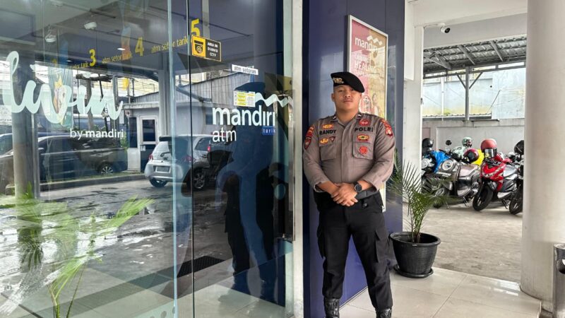 Satpamobvit Polresta Palangka Raya Awasi Ketat Aktivitas Perbankan, Pastikan Transaksi Masyarakat Aman