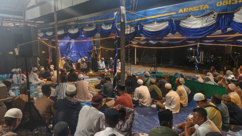 Polsek Rakumpit Dampingi Masyarakat dalam Peringatan Maulid Nabi Muhammad SAW