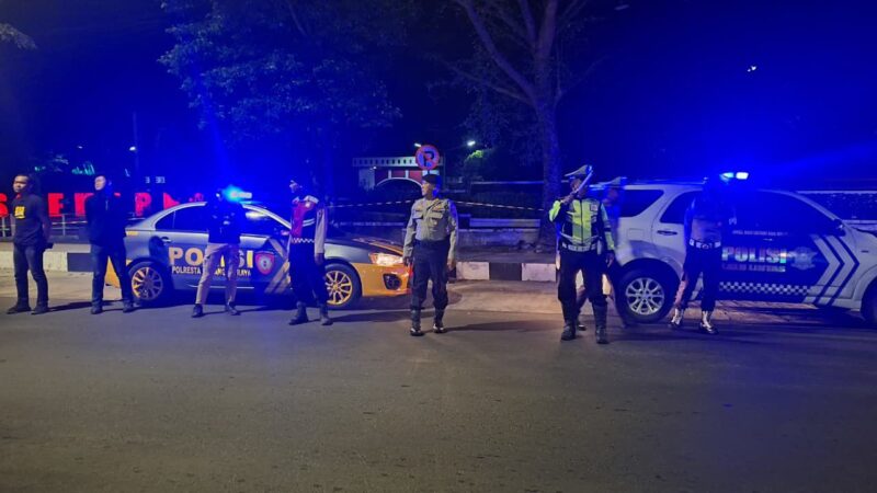 Polresta Palangka Raya Intensifkan Patroli Malam Demi Berantas Balapan Liar