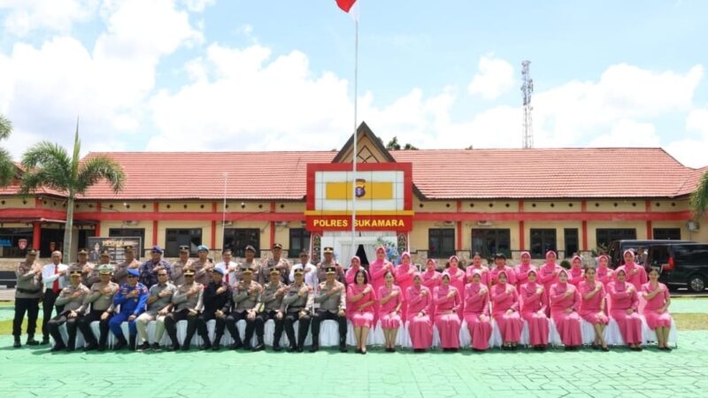 Kunker di Polres Sukamara, Kapolda Kalteng Resmikan Sejumlah Fasilitas dan Bagikan Bansos untuk Masyarakat