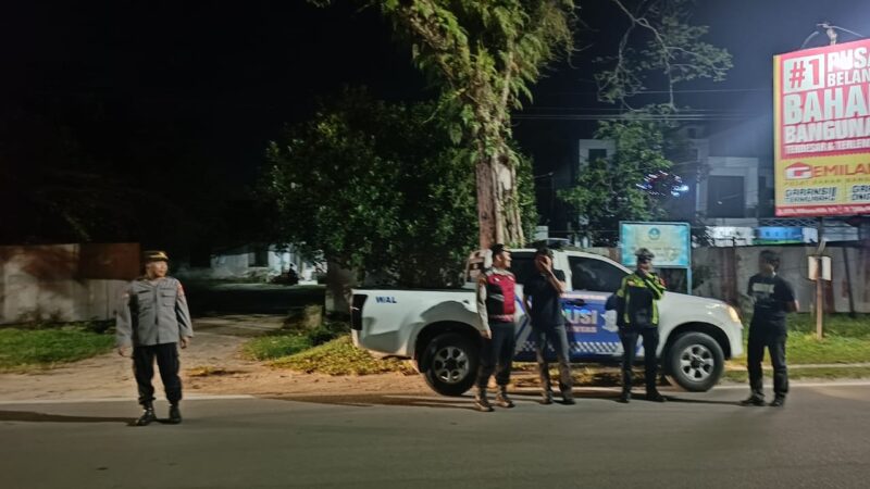 Patroli Harkamtibmas Polresta Palangka Raya ke Titik Rawan Kejahatan Jalanan