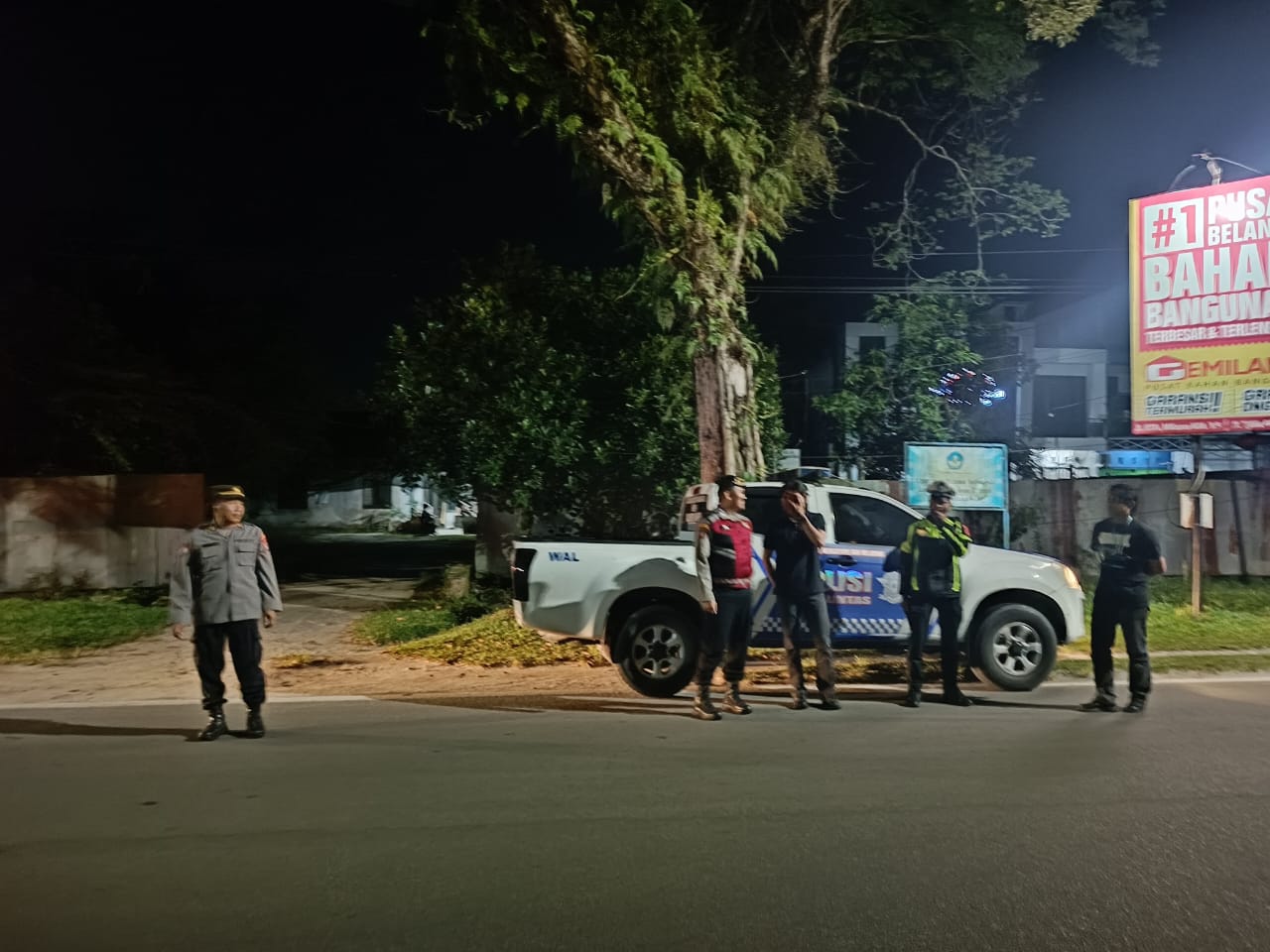 Patroli Harkamtibmas Polresta Palangka Raya ke Titik Rawan Kejahatan Jalanan