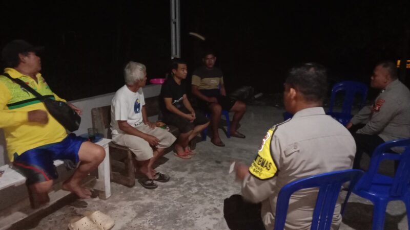 Di Tengah Warga Binaan, Polsek Bukit Batu Sampaikan Nomor Layanan 110