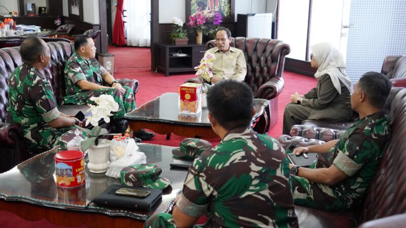 Pangdam XXII/Tambun Bungai Silaturahmi ke DPRD Provinsi Kalimantan Tengah.