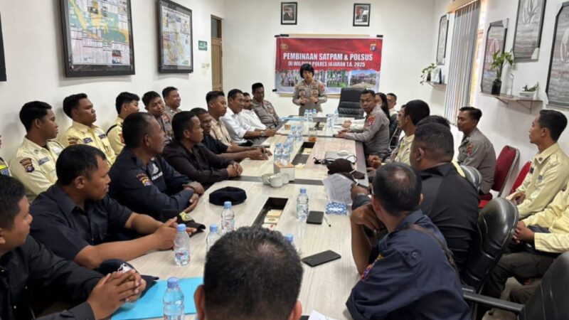 Tingkatkan Kinerja, Ditbinmas Polda Kalteng  Cek Dan Bina Satpam di Wilkum Polres Kapuas dan Pulang Pisau