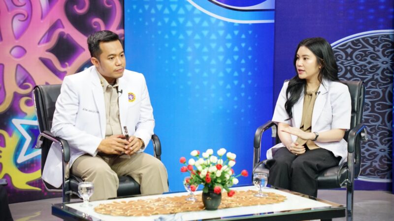 Jadi Narasumber Program Kalteng Bicara TVRI, Rumkit Bhayangkara Sampaikan Bahaya Rokok Elektrik Bagi Tubuh Manusia