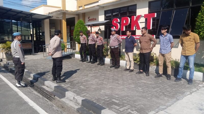 Serah Terima Tugas Jaga, Polresta Palangka Raya Tegaskan Profesionalisme saat Pelayanan