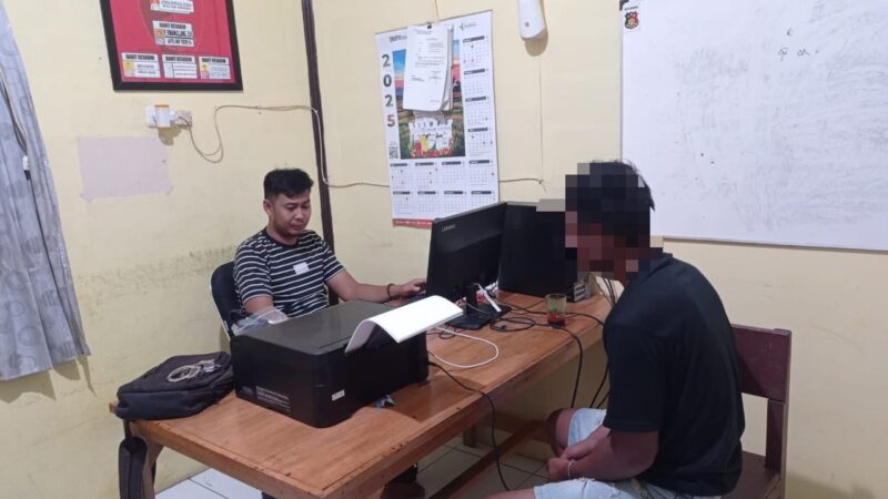 Polsek Rakumpit Amankan Tiga Terduga Pelaku Penggelapan Pupuk Milik Perusahaan Perkebunan