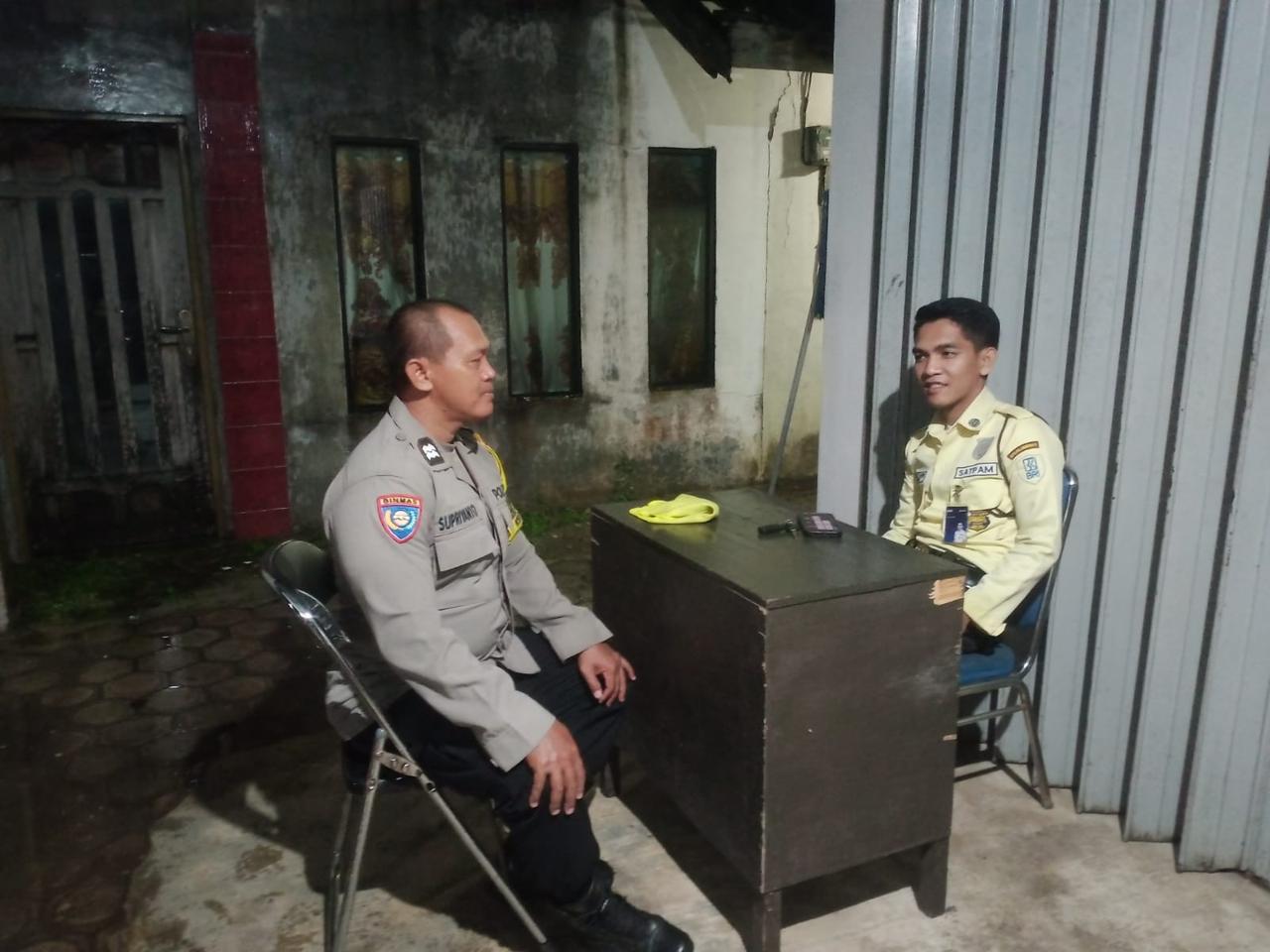 Polsek Sabangau Gelar Patroli Harkamtibmas di BRI Unit Kalampangan
