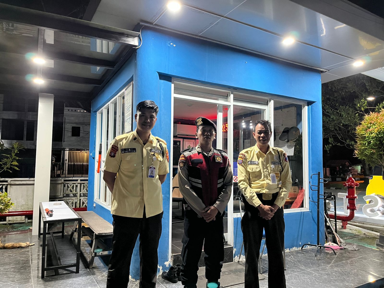 Personel Samapta Polresta Palangka Raya Gelar Kunjungan ke PLN