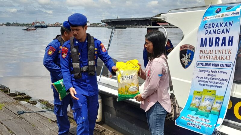 Ditpolairud Adakan Gerakan Pangan Murah Untuk Masyarakat  ‎