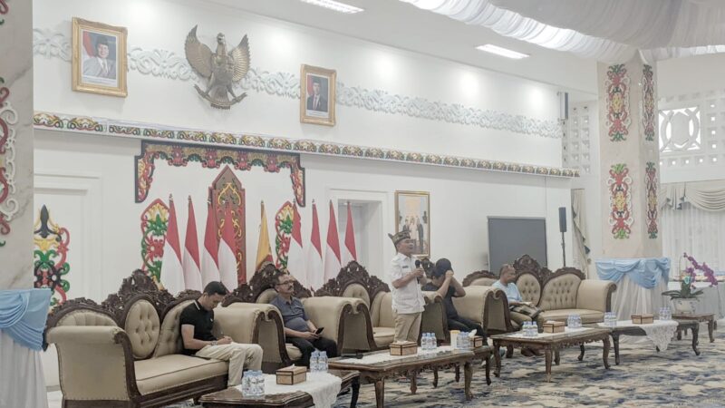 Gubernur Kalteng Ajak Insan Pers Bersinergi Dukung Pembangunan Daerah