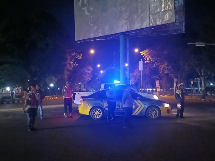 Polresta Palangka Raya Kerahkan Patroli Piket Fungsi Demi Jaga Kamtibmas saat Dini Hari