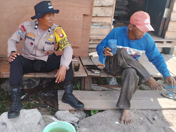 Terus Lakukan Pendekatan dengan Warga, Polsek Pahandut Harap Situasi Kamtibmas di Petuk Katimpun Tetap Terjaga