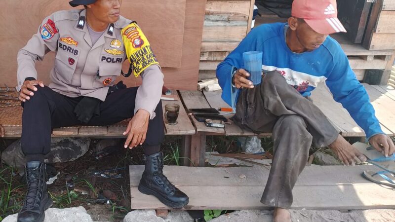 Terus Lakukan Pendekatan dengan Warga, Polsek Pahandut Harap Situasi Kamtibmas di Petuk Katimpun Tetap Terjaga