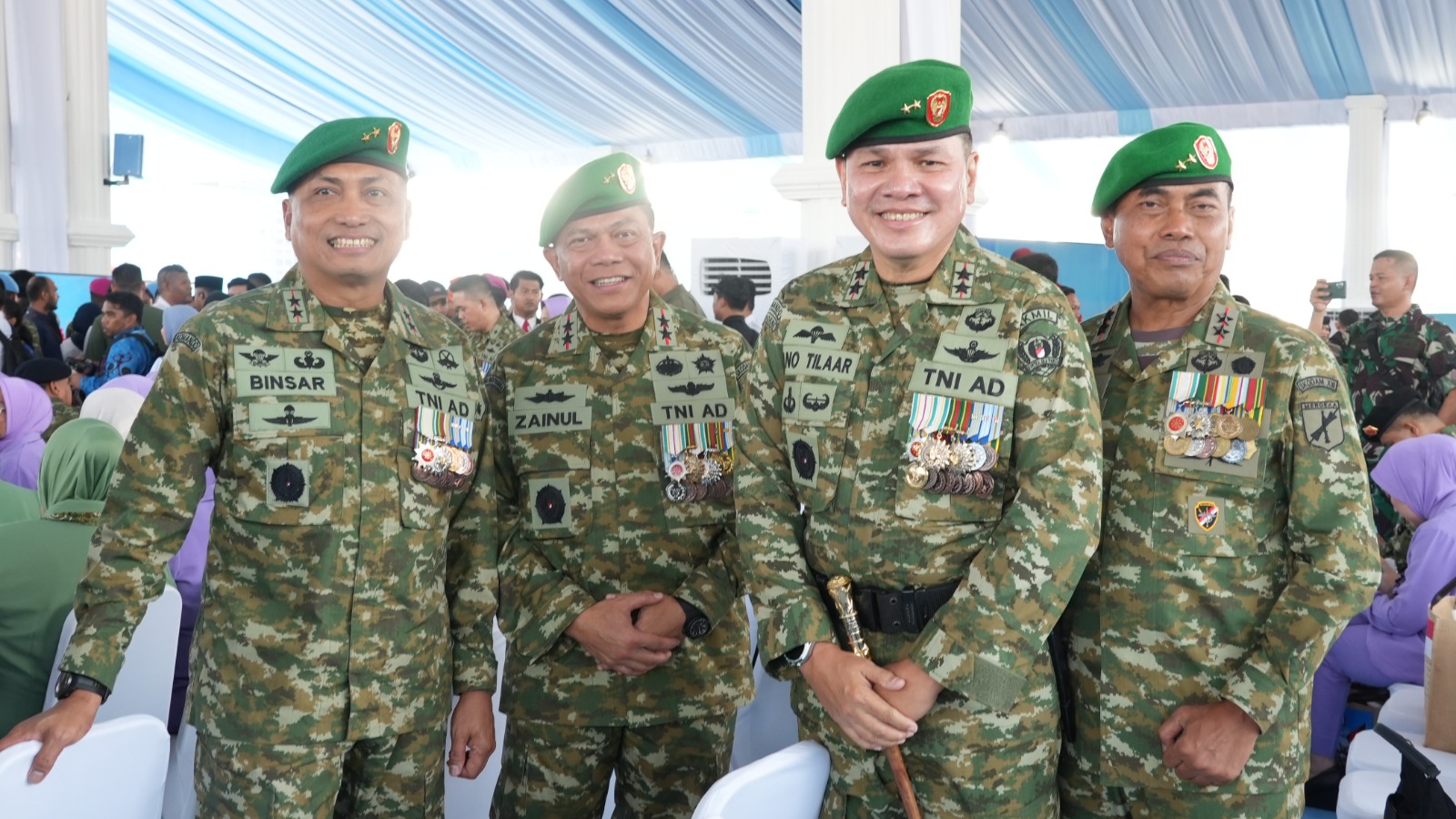 Upacara HUT TNI ke 80 Terpusat